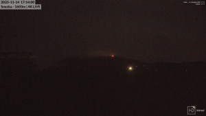 Sněžka - Sněžka - lanovka z Pece pod Sněžkou - 14.11.2025 v 17:15 Sněžka - Sněžka - lanovka z Pece pod Sněžkou - 14.11.2025 v 17:15