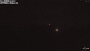 Sněžka - Sněžka - lanovka z Pece pod Sněžkou - 14.11.2025 v 19:15 Sněžka - Sněžka - lanovka z Pece pod Sněžkou - 14.11.2025 v 19:15