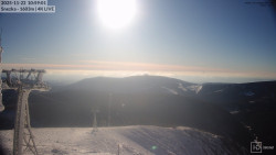 Sněžka - lanovka z Pece pod Sněžkou