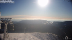 Sněžka - lanovka z Pece pod Sněžkou