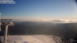 Sněžka - lanovka z Pece pod Sněžkou