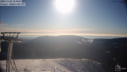 Sněžka - lanovka z Pece pod Sněžkou