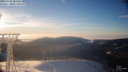 Sněžka - lanovka z Pece pod Sněžkou