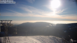 Sněžka - lanovka z Pece pod Sněžkou