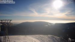 Sněžka - lanovka z Pece pod Sněžkou