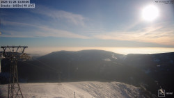 Sněžka - lanovka z Pece pod Sněžkou