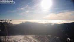 Sněžka - lanovka z Pece pod Sněžkou