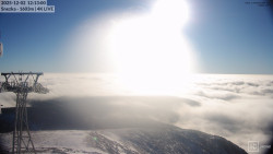 Sněžka - lanovka z Pece pod Sněžkou