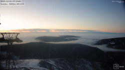 Sněžka - lanovka z Pece pod Sněžkou