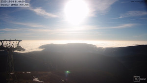 Sněžka - Sněžka - lanovka z Pece pod Sněžkou - 14.12.2025 v 11:45 Sněžka - Sněžka - lanovka z Pece pod Sněžkou - 14.12.2025 v 11:45