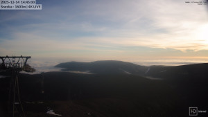 Sněžka - Sněžka - lanovka z Pece pod Sněžkou - 14.12.2025 v 14:45 Sněžka - Sněžka - lanovka z Pece pod Sněžkou - 14.12.2025 v 14:45