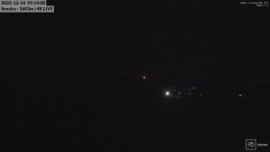 Sněžka - Sněžka - lanovka z Pece pod Sněžkou - 14.12.2025 v 19:15 Sněžka - Sněžka - lanovka z Pece pod Sněžkou - 14.12.2025 v 19:15