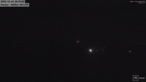 Sněžka - Sněžka - lanovka z Pece pod Sněžkou - 14.12.2025 v 20:30 Sněžka - Sněžka - lanovka z Pece pod Sněžkou - 14.12.2025 v 20:30