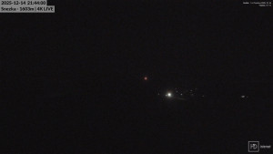 Sněžka - Sněžka - lanovka z Pece pod Sněžkou - 14.12.2025 v 21:45 Sněžka - Sněžka - lanovka z Pece pod Sněžkou - 14.12.2025 v 21:45