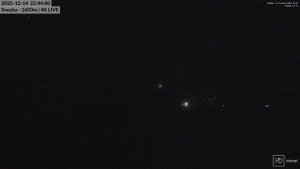 Sněžka - Sněžka - lanovka z Pece pod Sněžkou - 14.12.2025 v 22:45 Sněžka - Sněžka - lanovka z Pece pod Sněžkou - 14.12.2025 v 22:45