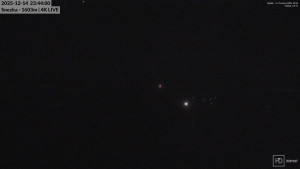 Sněžka - Sněžka - lanovka z Pece pod Sněžkou - 14.12.2025 v 23:45 Sněžka - Sněžka - lanovka z Pece pod Sněžkou - 14.12.2025 v 23:45