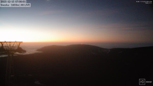 Sněžka - Sněžka - lanovka z Pece pod Sněžkou - 15.12.2025 v 07:00 Sněžka - Sněžka - lanovka z Pece pod Sněžkou - 15.12.2025 v 07:00