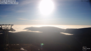 Sněžka - Sněžka - lanovka z Pece pod Sněžkou - 15.12.2025 v 11:45 Sněžka - Sněžka - lanovka z Pece pod Sněžkou - 15.12.2025 v 11:45