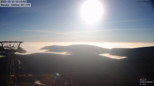 Sněžka - Sněžka - lanovka z Pece pod Sněžkou - 15.12.2025 v 12:15 Sněžka - Sněžka - lanovka z Pece pod Sněžkou - 15.12.2025 v 12:15