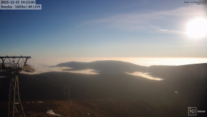 Sněžka - Sněžka - lanovka z Pece pod Sněžkou - 15.12.2025 v 14:15 Sněžka - Sněžka - lanovka z Pece pod Sněžkou - 15.12.2025 v 14:15