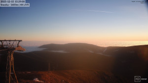 Sněžka - Sněžka - lanovka z Pece pod Sněžkou - 15.12.2025 v 15:30 Sněžka - Sněžka - lanovka z Pece pod Sněžkou - 15.12.2025 v 15:30