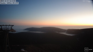 Sněžka - Sněžka - lanovka z Pece pod Sněžkou - 15.12.2025 v 16:15 Sněžka - Sněžka - lanovka z Pece pod Sněžkou - 15.12.2025 v 16:15