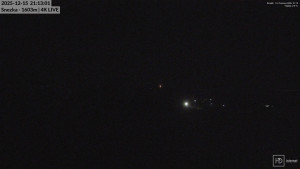 Sněžka - Sněžka - lanovka z Pece pod Sněžkou - 15.12.2025 v 21:15 Sněžka - Sněžka - lanovka z Pece pod Sněžkou - 15.12.2025 v 21:15