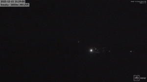 Sněžka - Sněžka - lanovka z Pece pod Sněžkou - 15.12.2025 v 21:30 Sněžka - Sněžka - lanovka z Pece pod Sněžkou - 15.12.2025 v 21:30