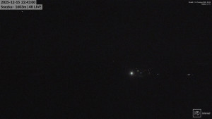 Sněžka - Sněžka - lanovka z Pece pod Sněžkou - 15.12.2025 v 22:45 Sněžka - Sněžka - lanovka z Pece pod Sněžkou - 15.12.2025 v 22:45