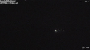 Sněžka - Sněžka - lanovka z Pece pod Sněžkou - 15.12.2025 v 23:45 Sněžka - Sněžka - lanovka z Pece pod Sněžkou - 15.12.2025 v 23:45