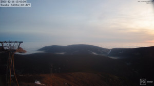 Sněžka - Sněžka - lanovka z Pece pod Sněžkou - 16.12.2025 v 15:45 Sněžka - Sněžka - lanovka z Pece pod Sněžkou - 16.12.2025 v 15:45