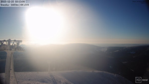 Sněžka - Sněžka - lanovka z Pece pod Sněžkou - 25.12.2025 v 10:15 Sněžka - Sněžka - lanovka z Pece pod Sněžkou - 25.12.2025 v 10:15