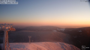 Sněžka - Sněžka - lanovka z Pece pod Sněžkou - 25.12.2025 v 15:45 Sněžka - Sněžka - lanovka z Pece pod Sněžkou - 25.12.2025 v 15:45