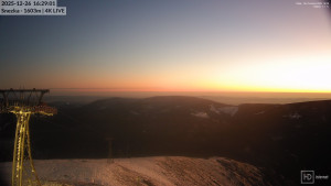 Sněžka - Sněžka - lanovka z Pece pod Sněžkou - 26.12.2025 v 16:30 Sněžka - Sněžka - lanovka z Pece pod Sněžkou - 26.12.2025 v 16:30