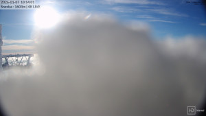 Sněžka - Sněžka - lanovka z Pece pod Sněžkou - 7.1.2026 v 10:15 Sněžka - Sněžka - lanovka z Pece pod Sněžkou - 7.1.2026 v 10:15