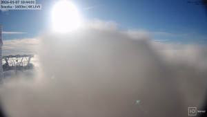 Sněžka - Sněžka - lanovka z Pece pod Sněžkou - 7.1.2026 v 10:45 Sněžka - Sněžka - lanovka z Pece pod Sněžkou - 7.1.2026 v 10:45