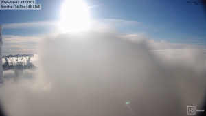 Sněžka - Sněžka - lanovka z Pece pod Sněžkou - 7.1.2026 v 11:00 Sněžka - Sněžka - lanovka z Pece pod Sněžkou - 7.1.2026 v 11:00