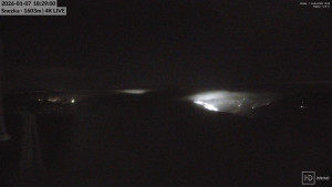 Sněžka - Sněžka - lanovka z Pece pod Sněžkou - 7.1.2026 v 18:30 Sněžka - Sněžka - lanovka z Pece pod Sněžkou - 7.1.2026 v 18:30