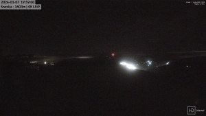 Sněžka - Sněžka - lanovka z Pece pod Sněžkou - 7.1.2026 v 20:00 Sněžka - Sněžka - lanovka z Pece pod Sněžkou - 7.1.2026 v 20:00