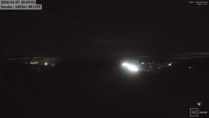 Sněžka - Sněžka - lanovka z Pece pod Sněžkou - 7.1.2026 v 21:00 Sněžka - Sněžka - lanovka z Pece pod Sněžkou - 7.1.2026 v 21:00