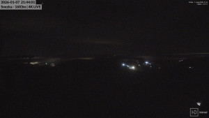 Sněžka - Sněžka - lanovka z Pece pod Sněžkou - 7.1.2026 v 21:45 Sněžka - Sněžka - lanovka z Pece pod Sněžkou - 7.1.2026 v 21:45