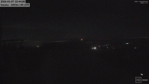 Sněžka - Sněžka - lanovka z Pece pod Sněžkou - 7.1.2026 v 22:45 Sněžka - Sněžka - lanovka z Pece pod Sněžkou - 7.1.2026 v 22:45