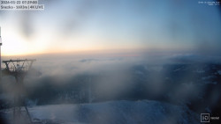 Sněžka - lanovka z Pece pod Sněžkou