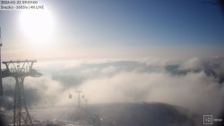 Sněžka - lanovka z Pece pod Sněžkou