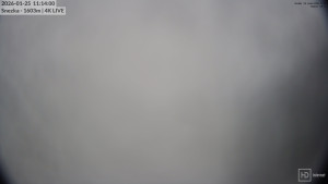 Sněžka - Sněžka - lanovka z Pece pod Sněžkou - 25.1.2026 v 11:15 Sněžka - Sněžka - lanovka z Pece pod Sněžkou - 25.1.2026 v 11:15