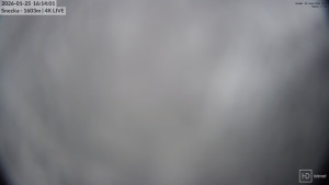 Sněžka - Sněžka - lanovka z Pece pod Sněžkou - 25.1.2026 v 16:15 Sněžka - Sněžka - lanovka z Pece pod Sněžkou - 25.1.2026 v 16:15