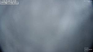 Sněžka - Sněžka - lanovka z Pece pod Sněžkou - 25.1.2026 v 16:30 Sněžka - Sněžka - lanovka z Pece pod Sněžkou - 25.1.2026 v 16:30