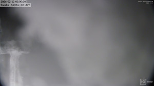 Sněžka - Sněžka - lanovka z Pece pod Sněžkou - 12.2.2026 v 05:00 Sněžka - Sněžka - lanovka z Pece pod Sněžkou - 12.2.2026 v 05:00