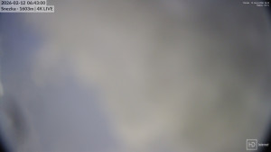 Sněžka - Sněžka - lanovka z Pece pod Sněžkou - 12.2.2026 v 06:45 Sněžka - Sněžka - lanovka z Pece pod Sněžkou - 12.2.2026 v 06:45