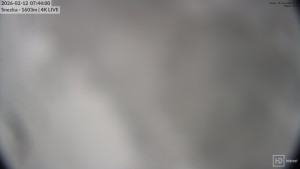 Sněžka - Sněžka - lanovka z Pece pod Sněžkou - 12.2.2026 v 07:45 Sněžka - Sněžka - lanovka z Pece pod Sněžkou - 12.2.2026 v 07:45